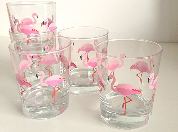 Pink flamingo glasses