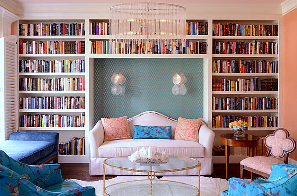 Quartz in an eclectic family room