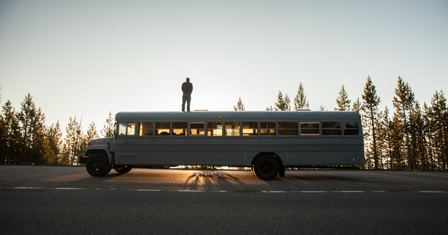 Renovated Bus Mobile Home allows you to travel with comfort