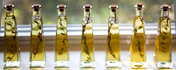 Rosemary infused olive oil