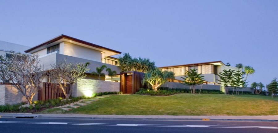 Street view of the Australian home