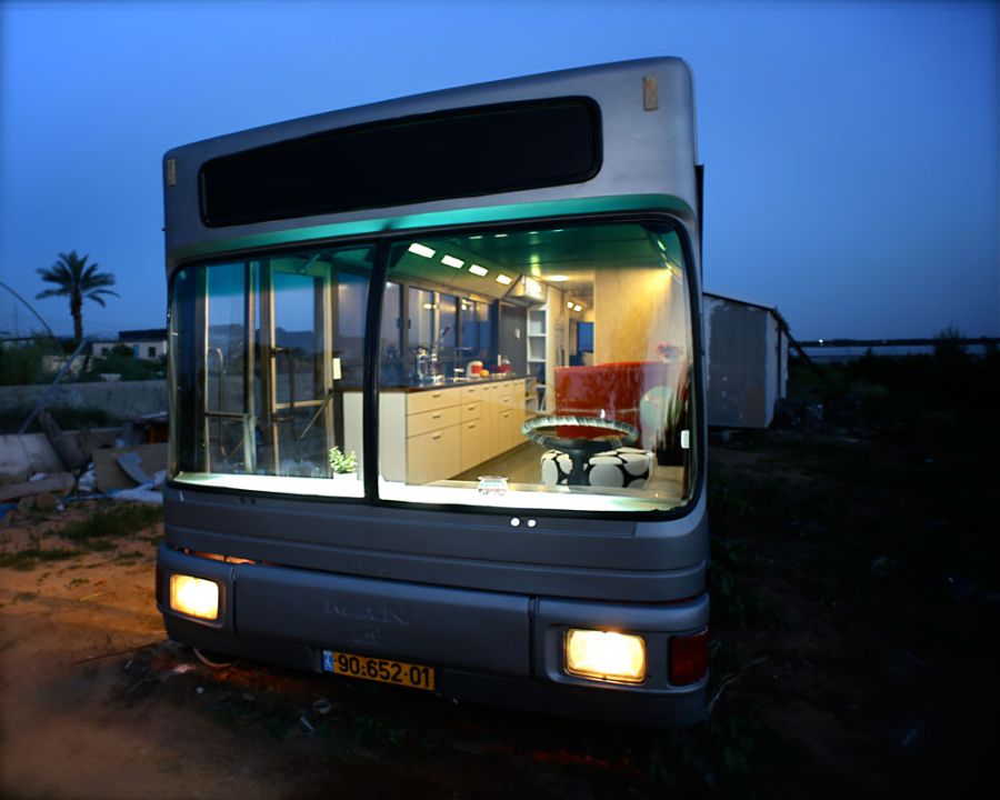 View of the mobile home after makeover