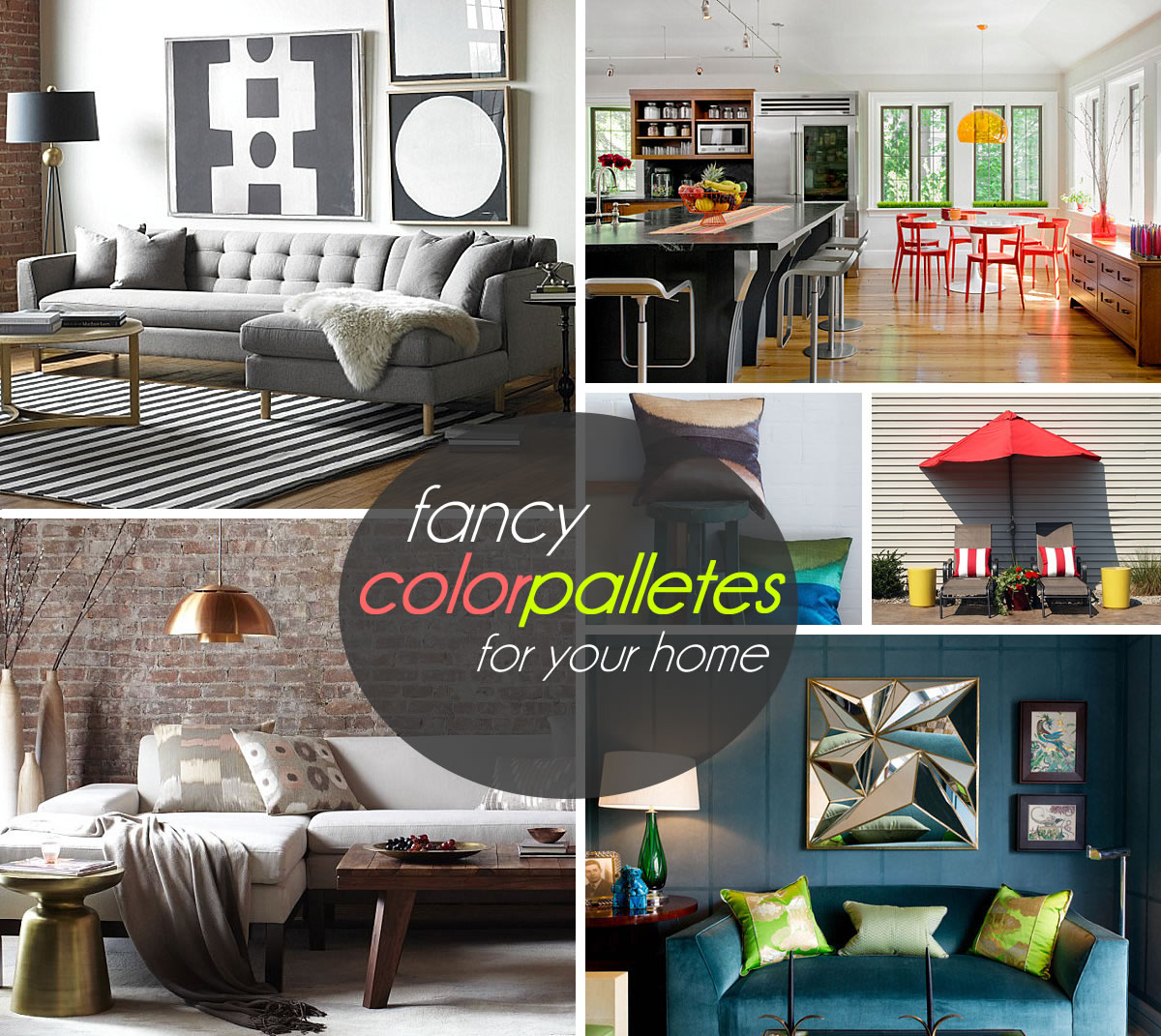 free house interior color palette