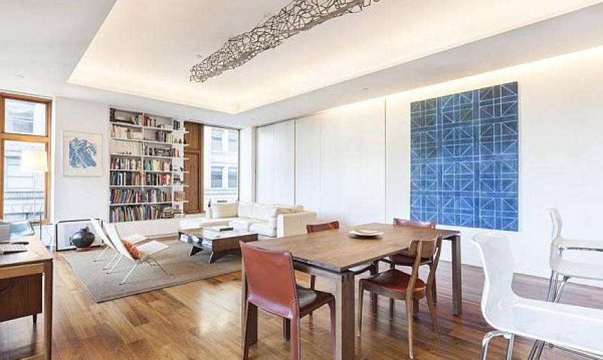 Contemporary SoHo Apartment In New York Displays Divine Proportion!