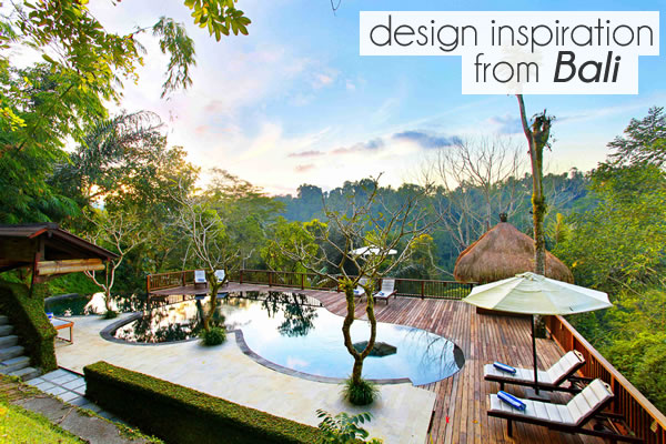 design inspiration from Bali