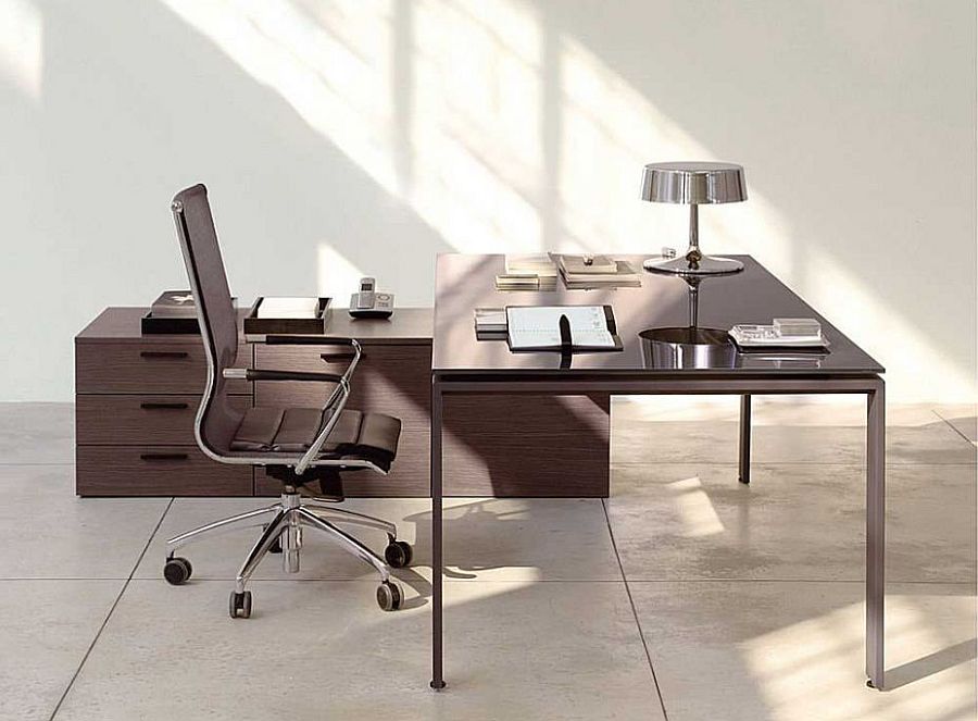 minimalist modern home office furniture