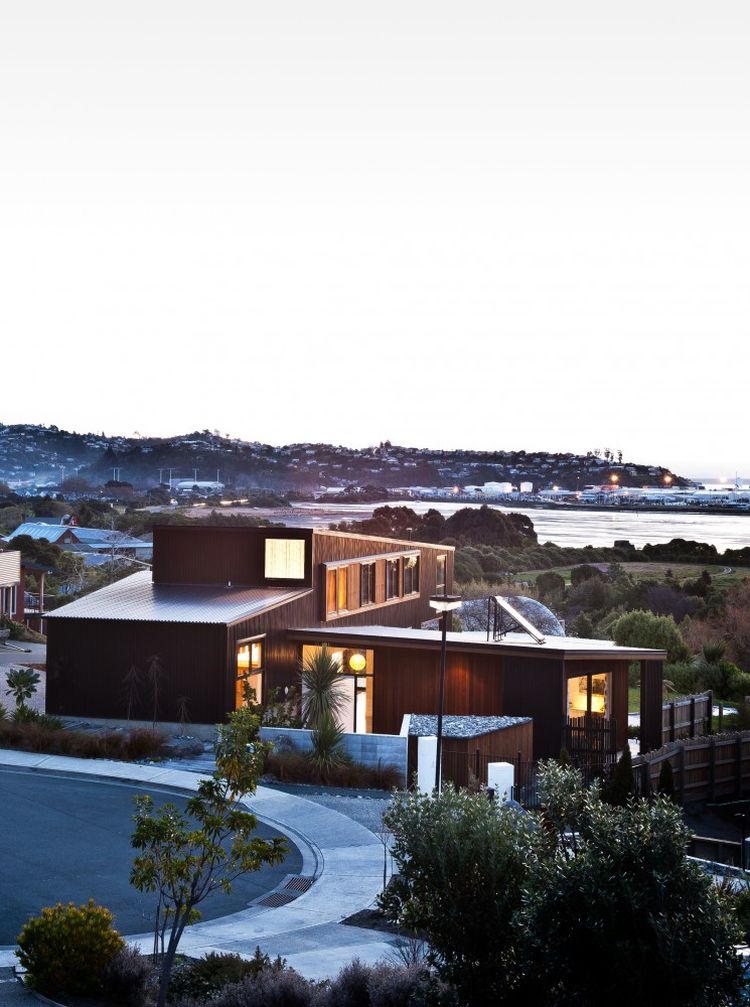 Aerial view of the Nelson House