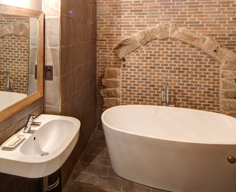 Bathroom at the castle holiday home