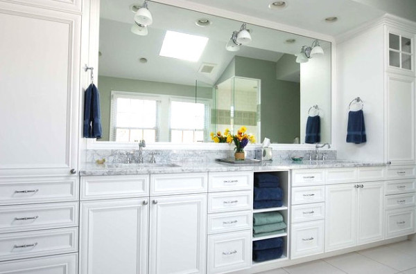 Bathroom with ample storage