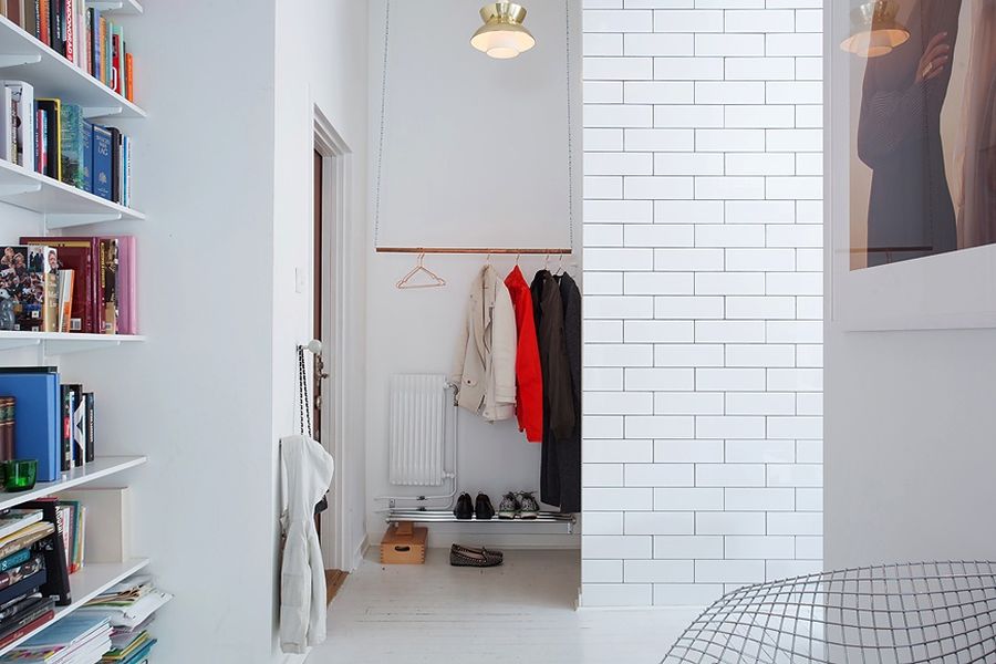 Closet idea for small spaces