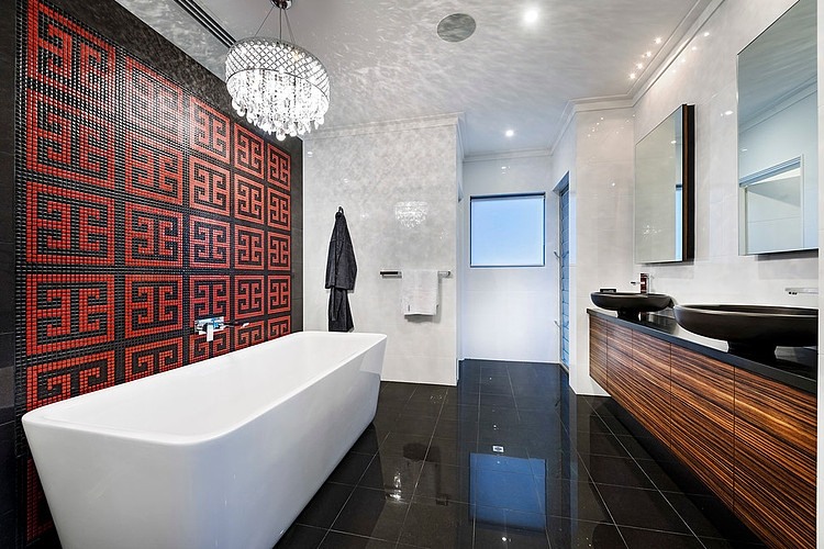 Contemporary bathroom lighting