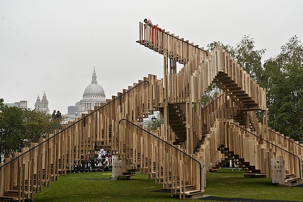 Endless Stair open at the London Design Festival 2013