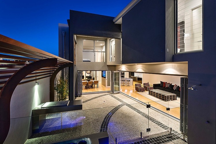 Entranceway of Port Coogee Residence in Perth