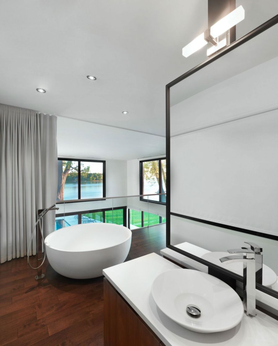 Ergonomic modern bathrooom