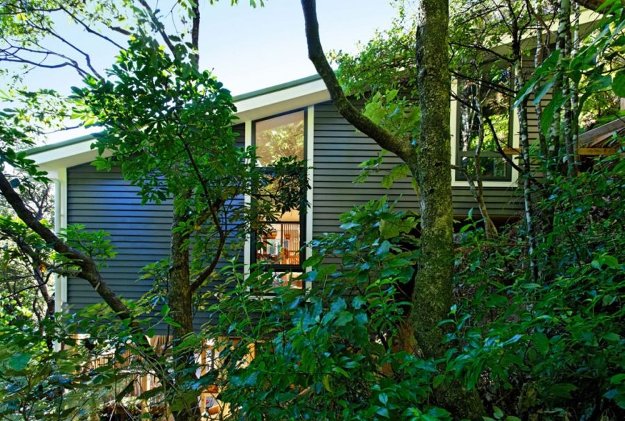 Greenery around York Bay Residence