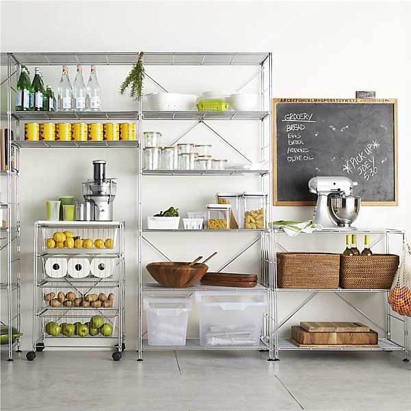 Kitchen storage options from Crate & Barrel
