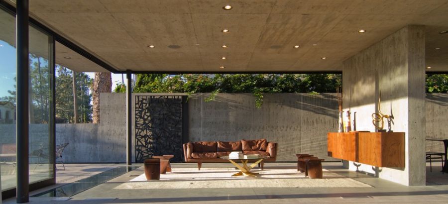 Living room of the Cresta House