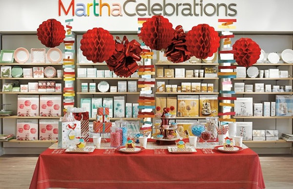 Martha Stewart display inside JCPenney