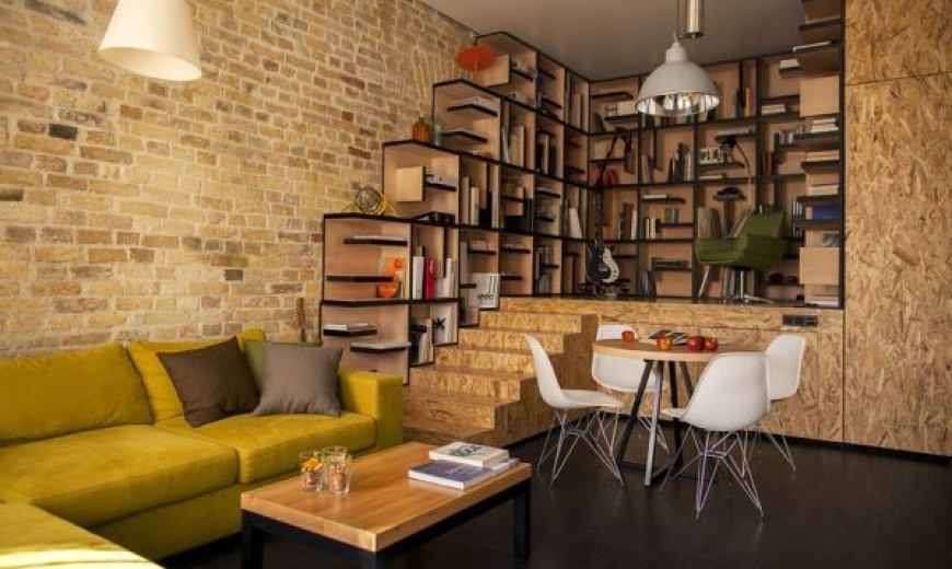 Creative Kiev Apartment Showcases A Fresh And Flowing Interior 