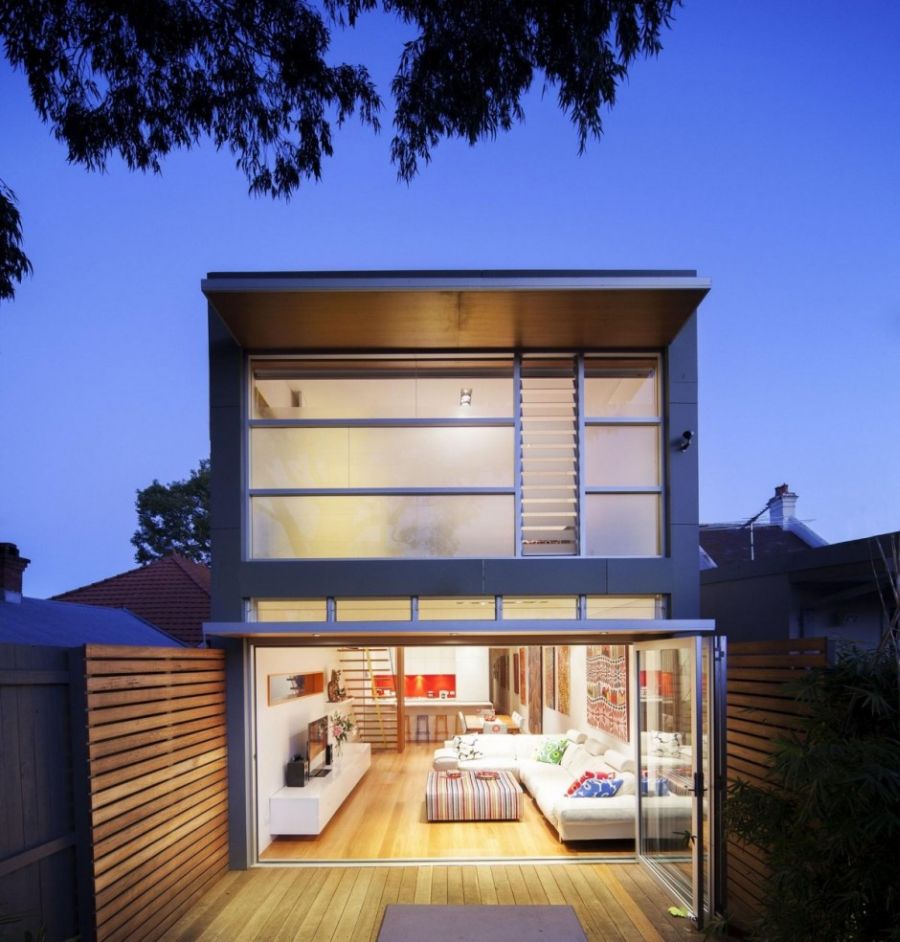 Modern extension to a heritage home in Sydney