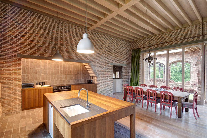 Modern kitchen and dining space