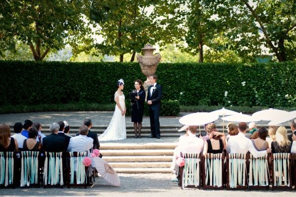 Napa garden wedding