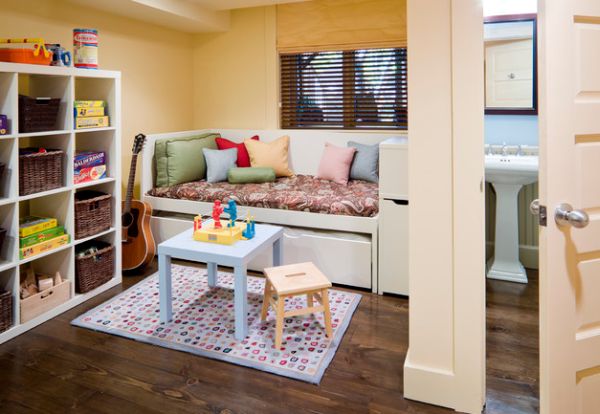 Turn that unused nook in the house into a simple playroom