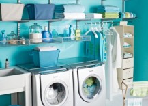 Blue-laundry-room-wit-plenty-of-shelf-space-217x155
