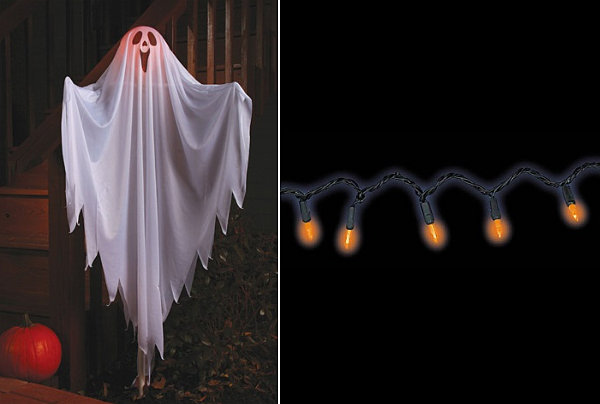 Classic outdoor Halloween decorations