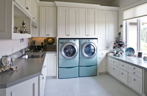 conventional laundry room shelving cabinets