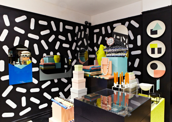 Ettore Sottsass store decor at Darkroom