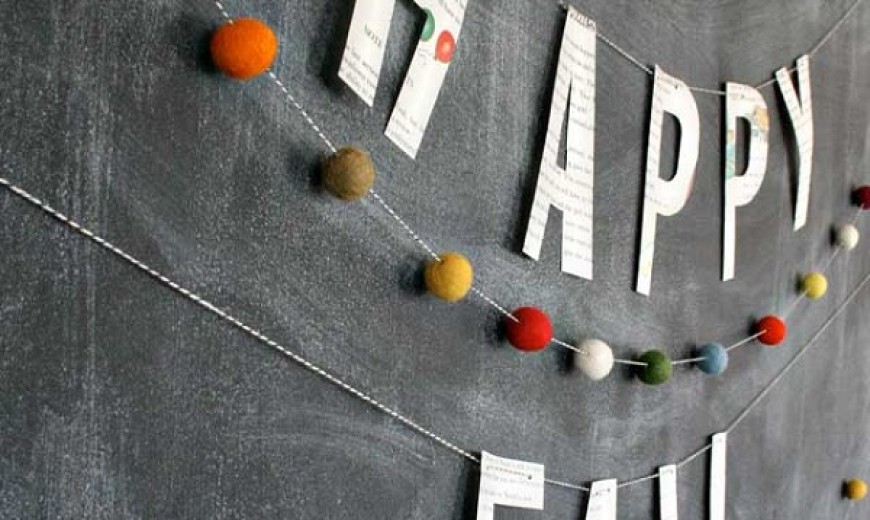 DIY Garlands That Will Spice up Your Home for Fall
