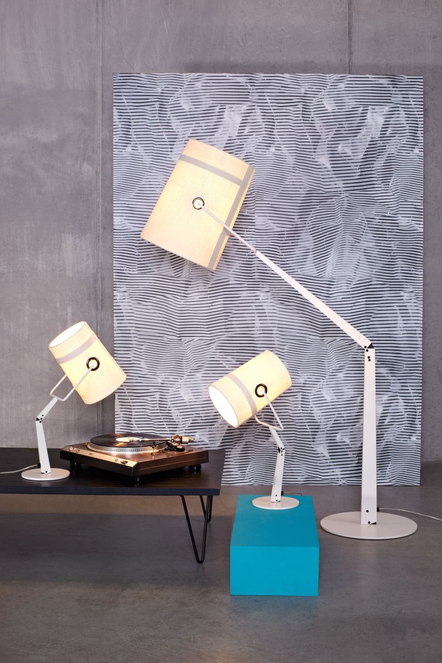 Fork table lamp from Foscarini