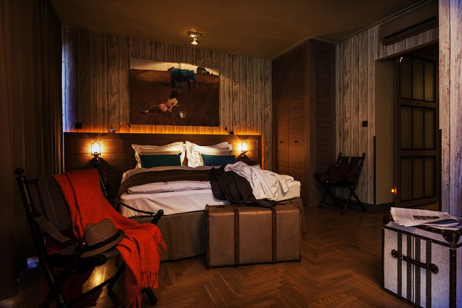 Gorgeous interiors of Baltzar Hotel in Budapest