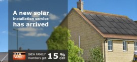 IKEA solar panels in UK