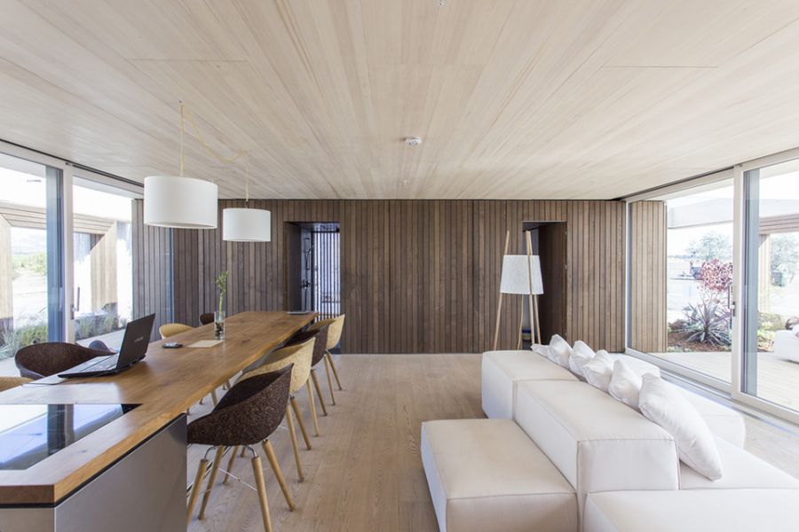 Interior of LISI - Winner of 2013 Solar Decathlon