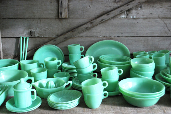 Jadeite collection