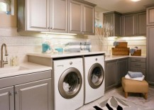 Laundry-room-cabinets-with-pre-finished-metallic-doors-217x155