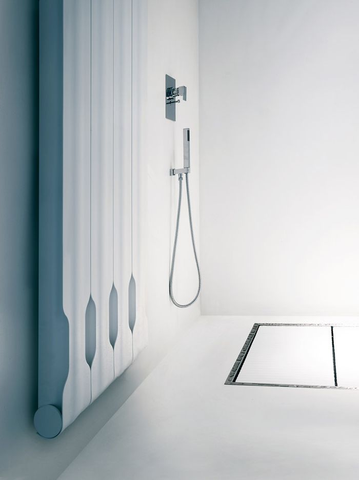 Modern bathroom radiator design