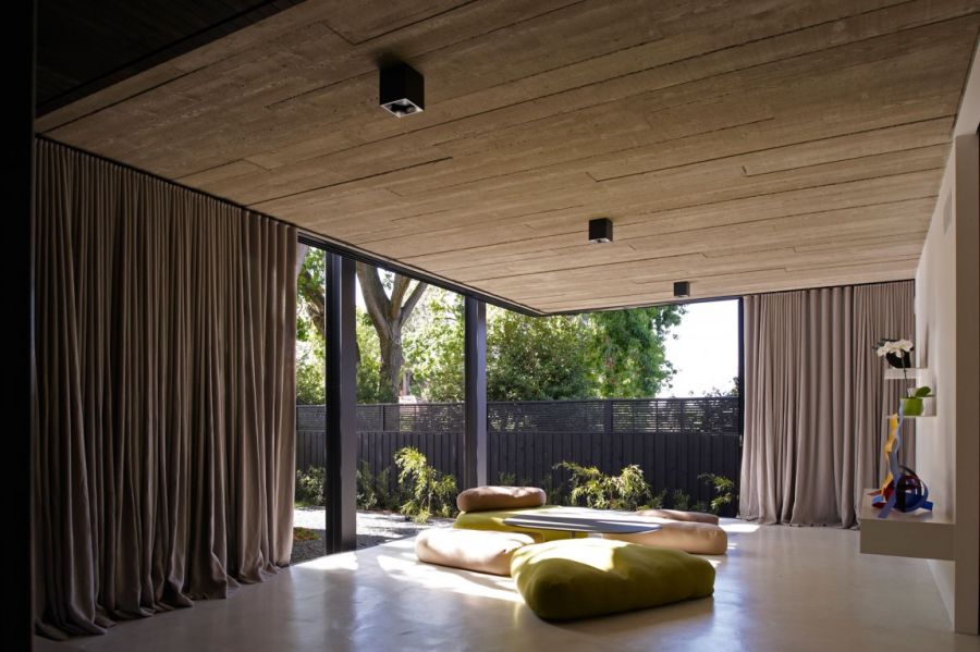 Open living area design