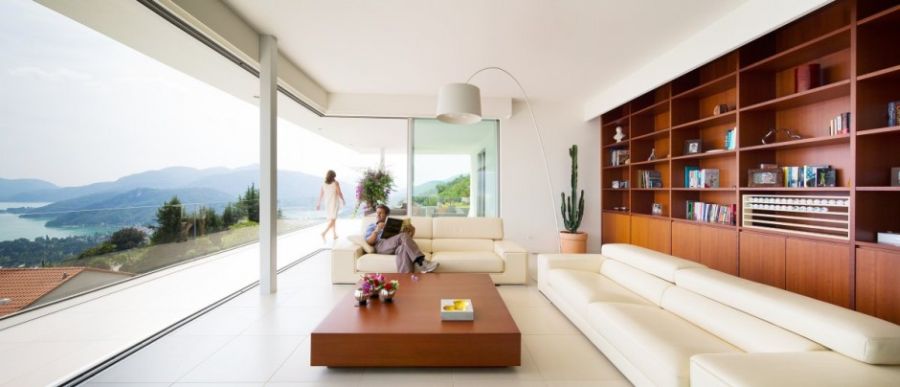 Open living area with lovely views