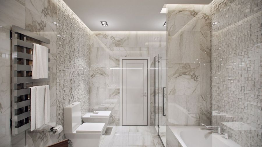 Opulent bathroom design