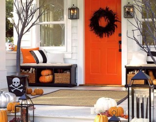 Halloween Porch And Entryway Ideas: From Subtle To Scary!