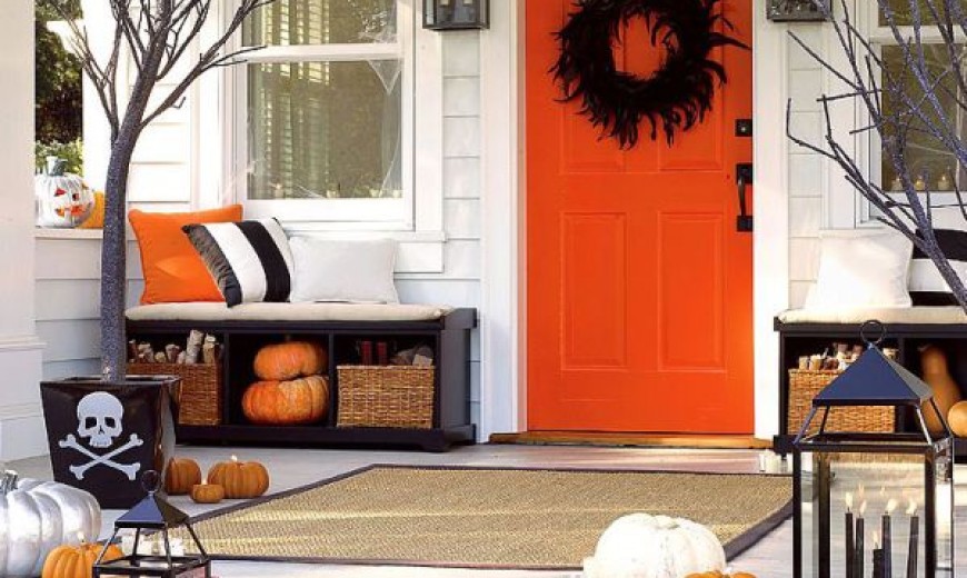Halloween Porch And Entryway Ideas: From Subtle To Scary!
