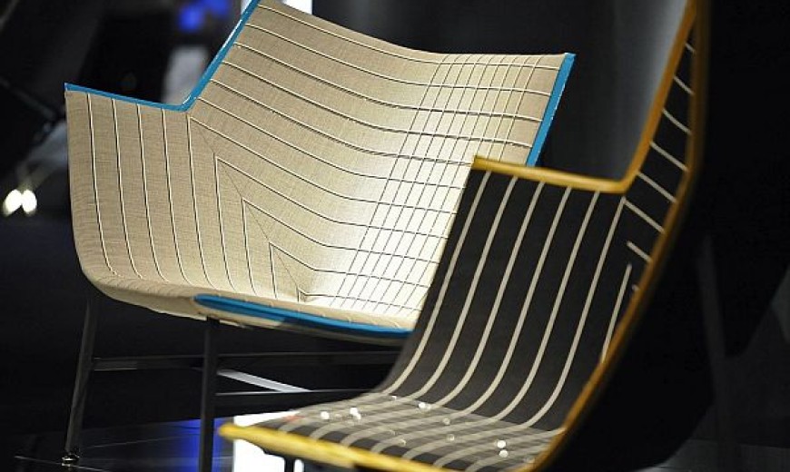 Paper Planes Armchair With Swarovski Elements by Doshi Levien for MOROSO
