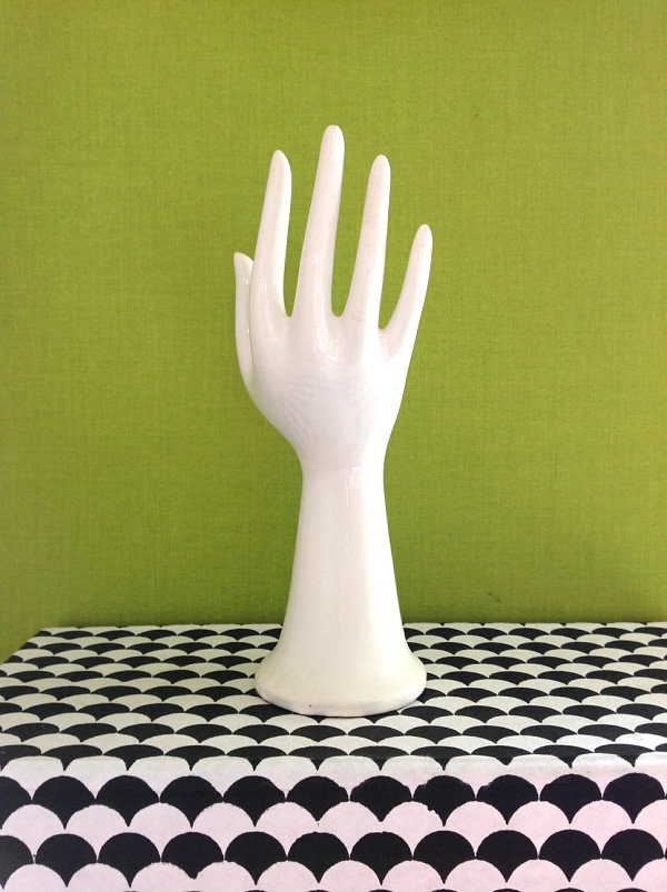 Porcelain hand
