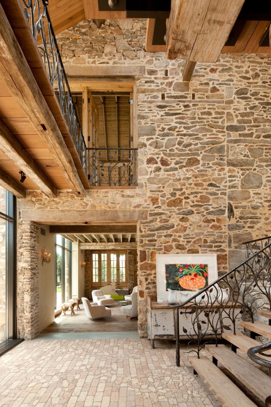 Renovation of the stone structure