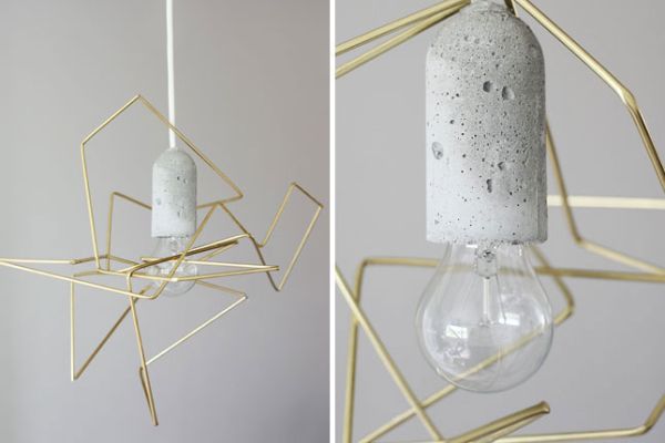 Sleek Wire Lampshade