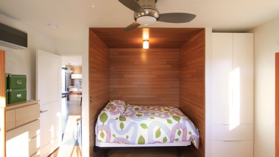 Small bedroom design inside the weeZero weeHouse