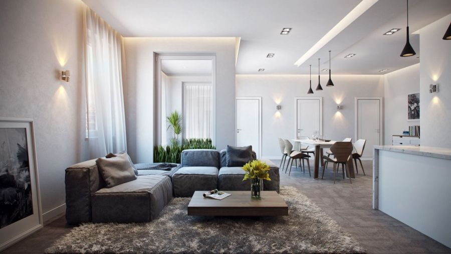 Contemporary German Apartment  Design Showcases A Stunning 